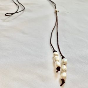 Long Pearl Necklace